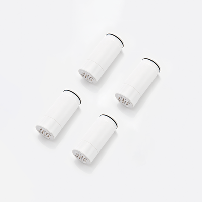 SUMERAIN SP7938-04 Ersatzfilterkartusche (4er-Pack), entfernt Chlor, Schwermetalle, enthärtet hartes Wasser