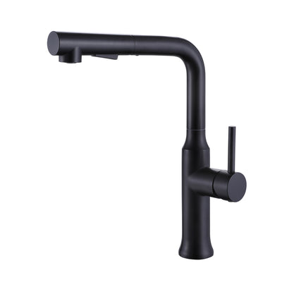 sumerain S6128P-MB Hochdruck-Küchenarmatur zum Herausziehen, Edelstahl, 360° drehbar