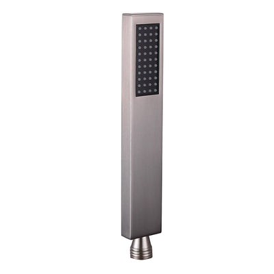 Handbrause aus Messing, Handbrause in gebürstetem Nickel-Finish