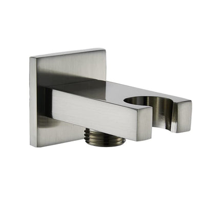 Wandmontierter Versorgungsbogen mit Handbrausehalter, gebürstetes Nickel